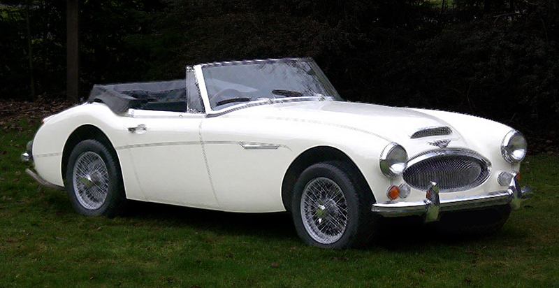 1965 austin healey artwork