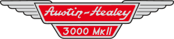 austin-healey 3000 emblem